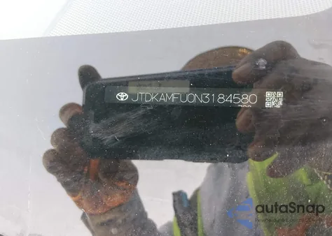 2022 Toyota Prius Le from USA, damaged, VIN JTDKAMFU0N3184580